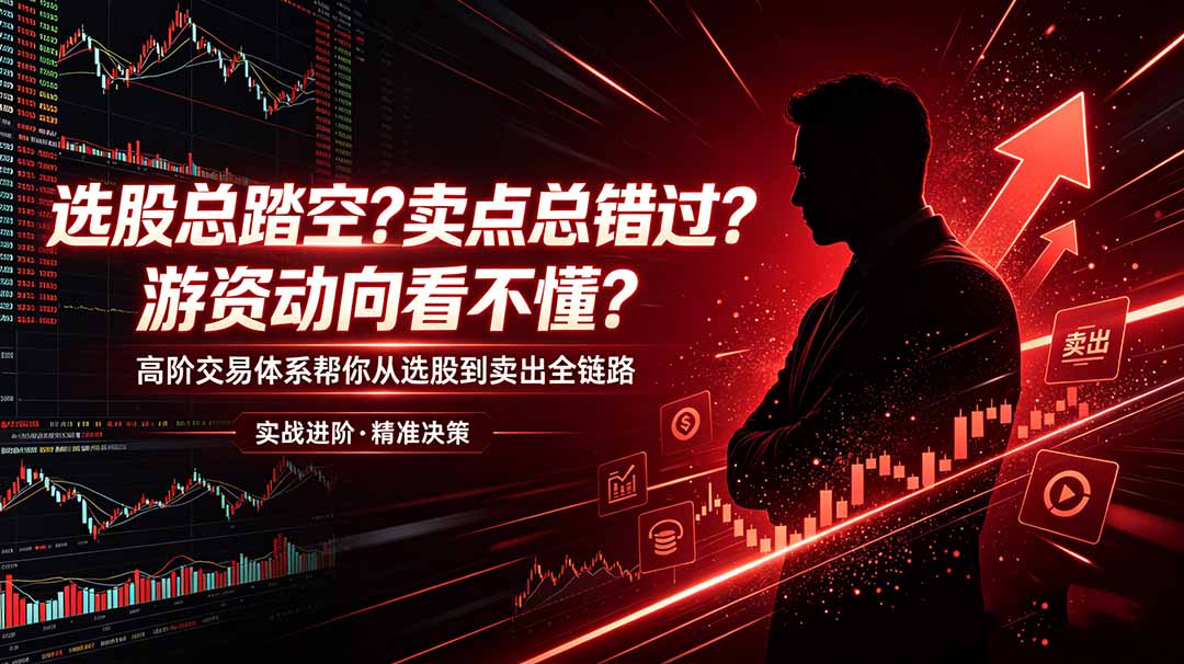 选股总踏空？卖点总错过？游资动向看不懂？高阶交易体系帮你从选股到卖出全链路(更新6月-云网创
