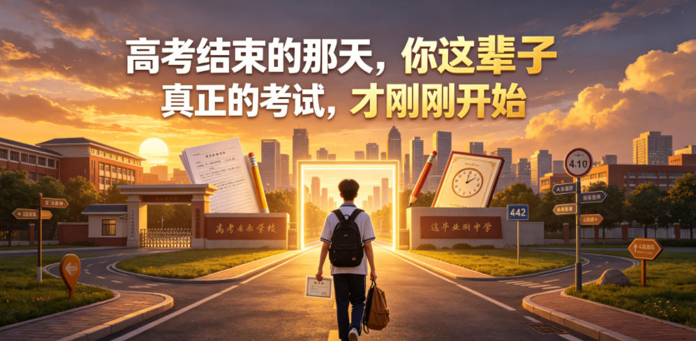 付费文章:高考结束的那天,你这辈子真正的考试,才刚刚开始-云网创