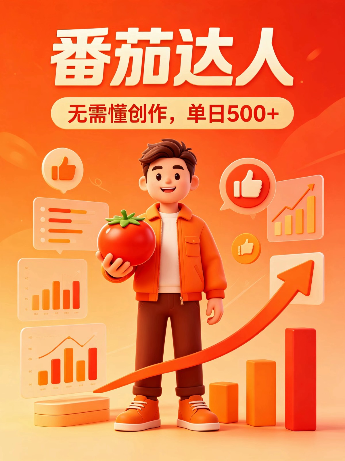 番茄小说达人全自动变现，普通人轻松日入500+-云网创