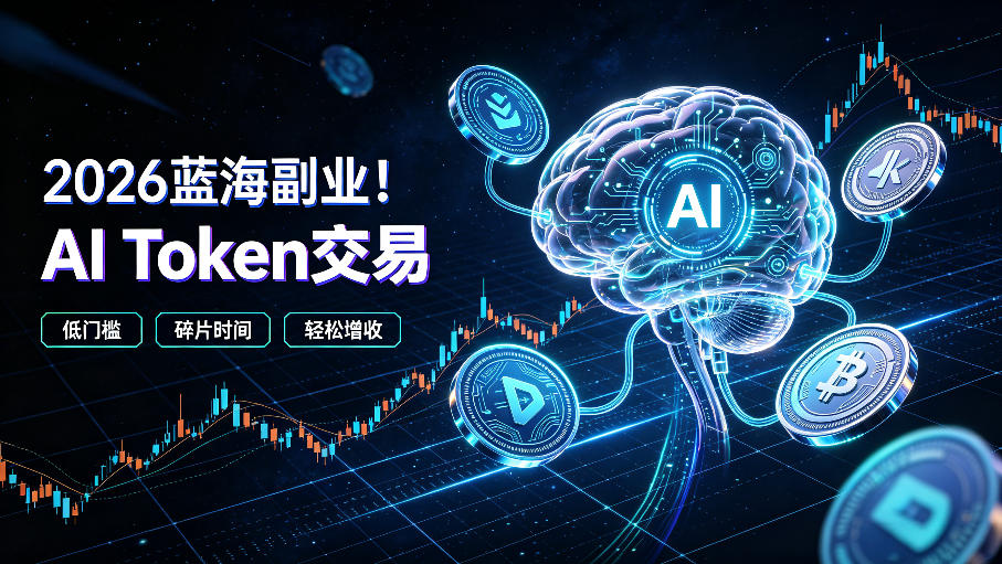 2026全新风口副业|AI智能Token交易,空闲时间轻松 賺 收益,无需全天盯盘【揭秘】-云网创
