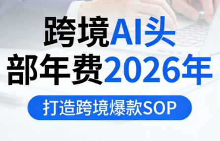 跨境AI头部年费2026年,打造跨境爆款SOP(更新6月)-云网创