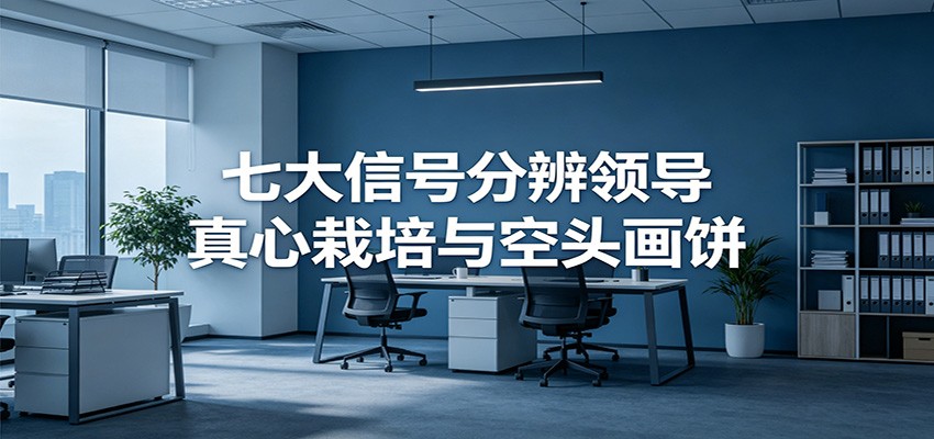 付费文章《七大信号分辨领导真心栽培与空头画饼》读懂管理背后人性逻辑-云网创