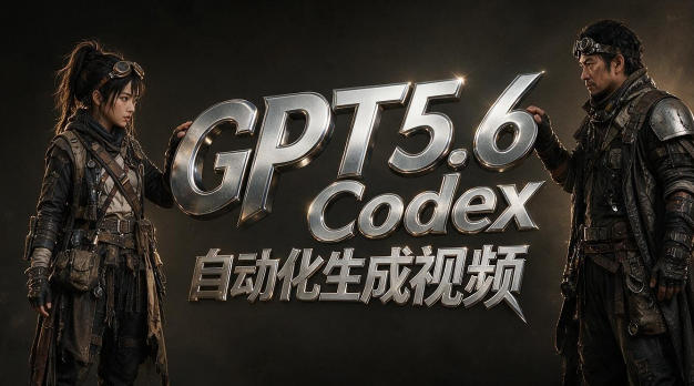 GPT5.6+Codex自动化生成视频全流程实战,从提示词设计、角色设定、封面海报,到视频生成思路与自动化工作流-云网创