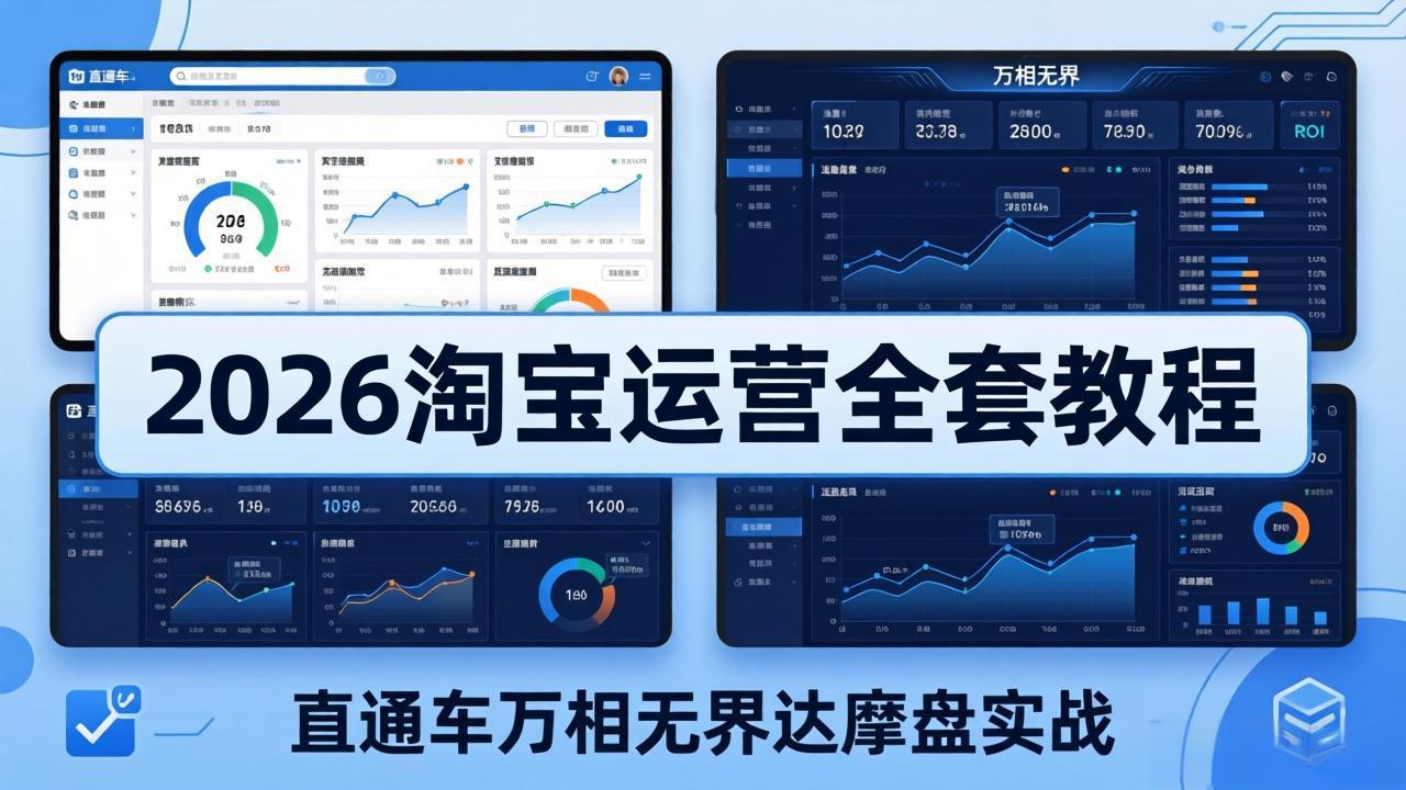2026淘宝运营全套教程(更新7月-云网创